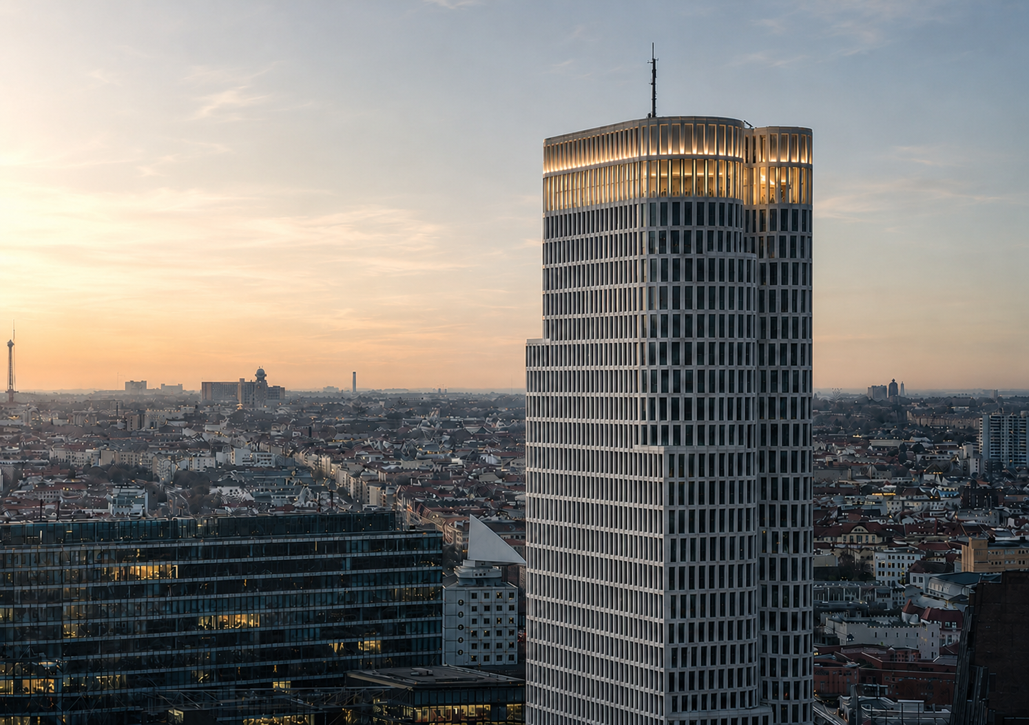 Sky Residence — terrace and skyline