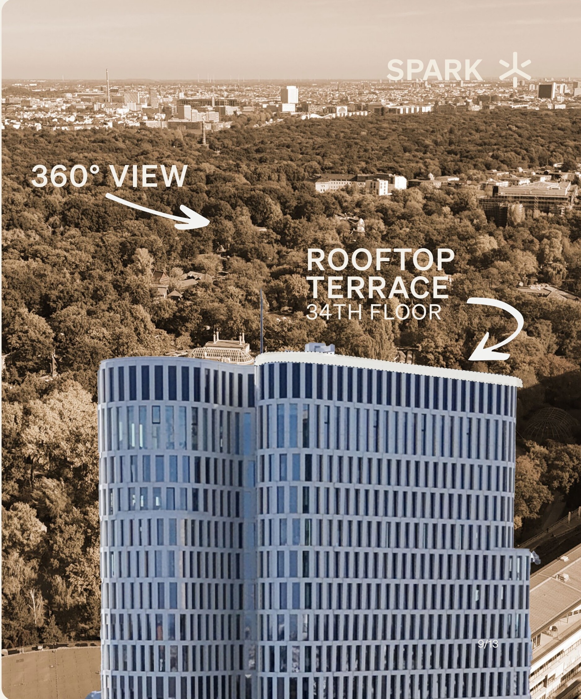Summer rooftop party